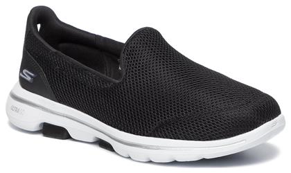 Gowalk 5 Γυναικεία Slip-On Μαύρα Skechers