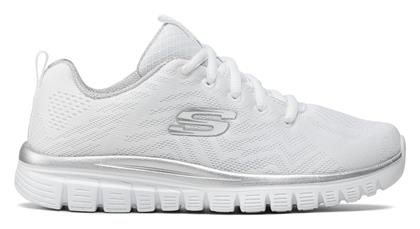 Graceful Get Connected Γυναικεία Running Λευκά Skechers
