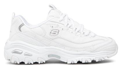 Play On Γυναικεία Chunky Sneakers Λευκά Skechers