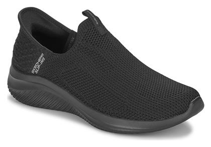 Ultra Flex Γυναικεία Slip-On Μαύρα Skechers