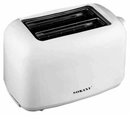 HJT-022 Φρυγανιέρα 2 Θέσεων 700W Λευκή Sokany