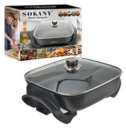 Ηλεκτρικό Wok 1500W Μαύρο Sokany