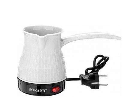 SK-219 Ηλεκτρικό Μπρίκι 600W με Χωρητικότητα 500ml White Sokany