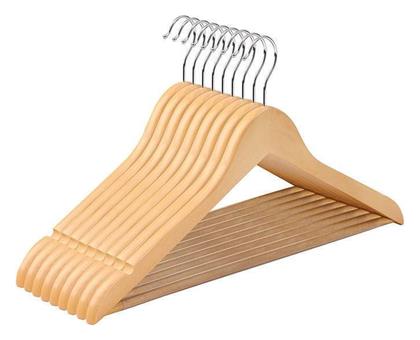 Κρεμάστρα Ντουλάπας για Παντελόνια Ξύλινη CRW001 Songmics