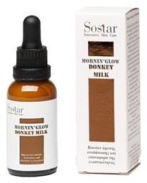 Mornin' Glow Donkey Milk Face Booster 30ml Sostar