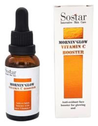 Mornin' Glow Vitamin C Booster Face Booster 30ml Sostar