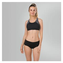 Boom Placement Αθλητικό Set Bikini Μπουστάκι Μαύρο Speedo