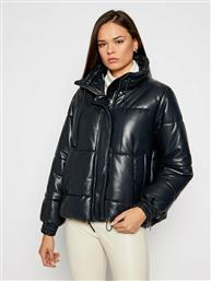 Sportmax Code Μπουφάν δερμάτινο Delta 74860205 Μαύρο Relaxed Fit από το Modivo
