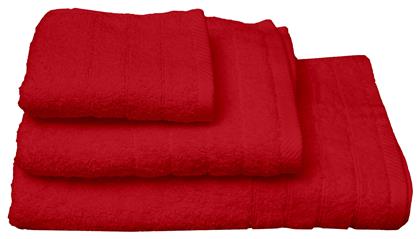 Πετσέτα Προσώπου Dory 50x100εκ. Red 03 Βάρους 600gr/m² Sunshine