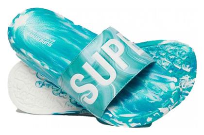 Slides σε Γαλάζιο Χρώμα Superdry από το Plus4u