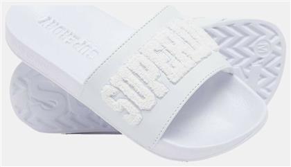 Slides σε Λευκό Χρώμα Superdry από το Cosmossport