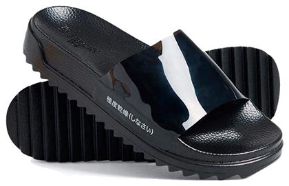 The Edit Chunky Tread Slides σε Μαύρο Χρώμα Superdry από το Cosmossport