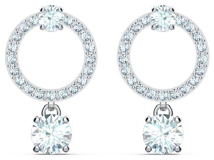 Γυναικεία Σκουλαρίκια Κρεμαστά Με Πέτρες Attract Circle Swarovski