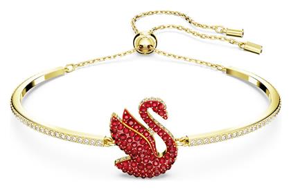 Γυναικείο Βραχιόλι Iconic Swan Επιχρυσωμένο Swarovski