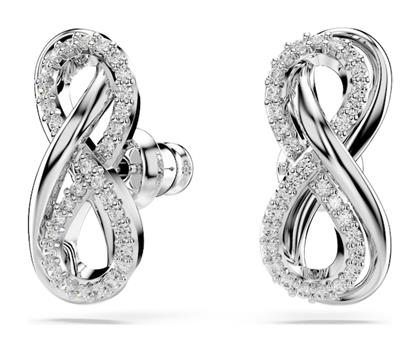 Hyperbola Σκουλαρίκια Καρφωτά από Ασήμι με Πέτρες Swarovski από το Notos