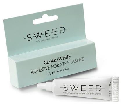 Κόλλα για Βλεφαρίδες σε Διάφανο χρώμα For Strip Clear 7gr Sweed