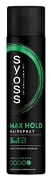 Hairspray Laca Mega Forte Spray Μαλλιών 400ml Syoss