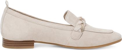 Tamaris Comfort Δερμάτινα Γυναικεία Loafers Taupe από το MyShoe