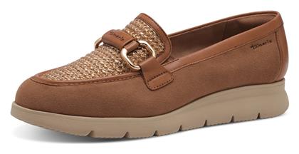 Δερμάτινα Γυναικεία Loafers σε Ταμπά Χρώμα Tamaris