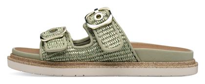Γυναικεία Σανδάλια Flatforms σε Πράσινο Χρώμα Tamaris