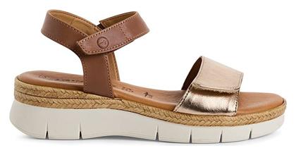 Γυναικεία Σανδάλια Flatforms σε Ταμπά Χρώμα Tamaris