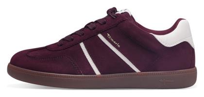 Γυναικεία Sneakers Μπορντό Tamaris από το CasualShoes