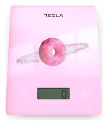 Ψηφιακή Ζυγαριά Κουζίνας 1gr/5kg Ροζ Tesla