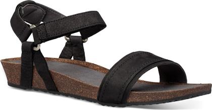 Teva Mahonia Stitch Γυναικεία Σανδάλια με Λουράκι σε Μαύρο Χρώμα από το Altershops