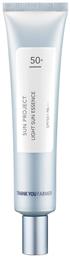 Sun Project Light Sun Essence SPF50 Αντηλιακή Λοσιόν 40ml Thank You Farmer