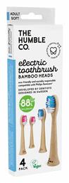 . Electric Toothbrush Bamboo Heads 4τμχ The Humble Co