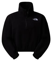 100 Glacier Χειμερινή Γυναικεία Fleece Μπλούζα Μαυρο The North Face