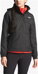 The North Face Resolve Γυναικείο Μπουφάν Πεζοπορίας Μαύρο από το Notos