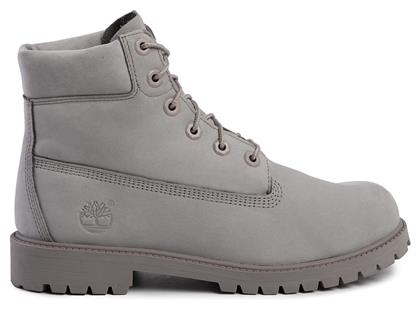 Premium 6inch Δερμάτινα Γυναικεία Αρβυλάκια Γκρι Timberland