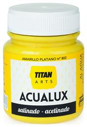 Titan Acualux Χρώμα Νερού Μεταλλικών Αποχρώσεων Amarillo Platano 802 100ml από το Esmarket