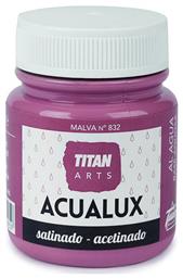 Titan Acualux Χρώμα Νερού Μεταλλικών Αποχρώσεων Malva 832 100ml