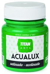 Titan Acualux Χρώμα Νερού Μεταλλικών Αποχρώσεων Verde Hierba 857 100ml