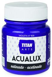 Titan Acualux Χρώμα Νερού Μεταλλικών Αποχρώσεων Violeta 820 100ml από το Esmarket