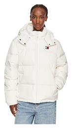 Μπουφάν Puffer Λευκό Tommy Hilfiger