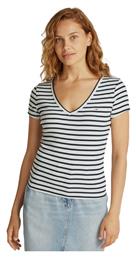 Essential T-Shirt Ecru, Navy Tommy Hilfiger
