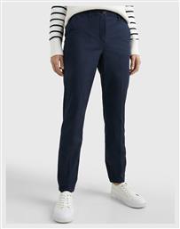 Γυναικείο Chino Παντελόνι σε Slim Εφαρμογή Navy Μπλε Tommy Hilfiger