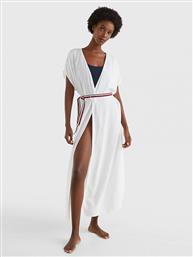 Tommy Hilfiger Γυναικείο Μακρύ Φόρεμα Παραλίας Λευκό από το Modivo