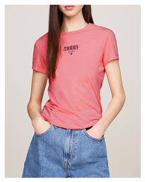 Γυναικείο T-shirt Ροζ Tommy Hilfiger από το Notos