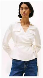 T-Shirt Κρεμ Tommy Hilfiger