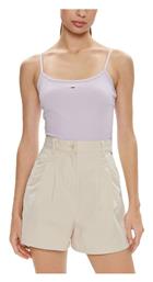 Tommy Jeans Essential Strap Crop Top Women Μωβ (dw0dw17381-w06) Tommy Hilfiger από το Modivo