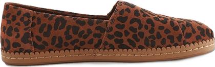 Alpargata Wrap Suede Γυναικείες Εσπαντρίγιες Dark Ember Leopard Toms από το Z-mall