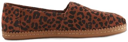 Alpargata Wrap Suede Γυναικείες Εσπαντρίγιες Dark Ember Leopard Toms