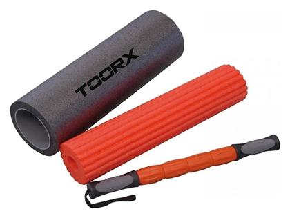 AHGF-091 Σετ Foam Rollers Πορτοκαλί 45cm Toorx