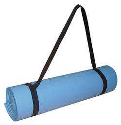 MAT-160 Στρώμα Γυμναστικής Yoga/Pilates Μπλε με Ιμάντα Μεταφοράς (160x50x0.8cm) Toorx