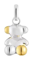 Charm Γούρι από Επιχρυσωμένο Ασήμι Tous