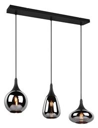 Lumina Κρεμαστό Φωτιστικό Μαύρο 69x8.5x150εκ. Trio Lighting